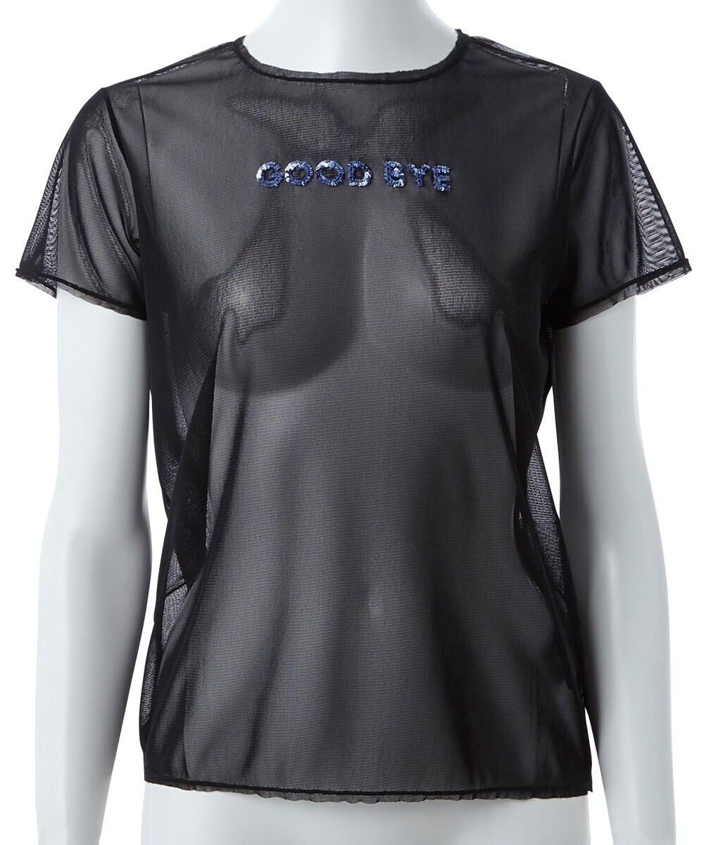 Tu es mon TRESOR 『GOOD BYE』 MESH T-SHIRT