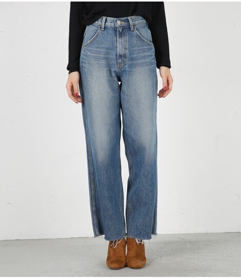 moussy DROP POCKET WIDE パンツ