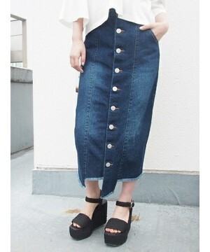 MURUA IラインDENIMスカート
