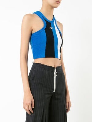 OFF-WHITE クロップドトップス