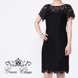 GRACE CONTINENTAL グレースクラスリバーレースワンピース