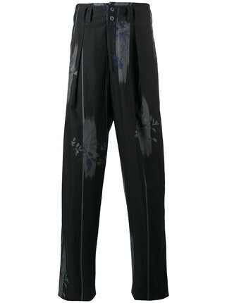 ETRO フローラル柄 ワイドパンツ