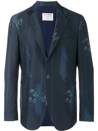 ETRO フローラル柄 テーラードジャケット
