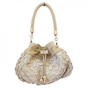Putit Mirage chouchou mignon 小花&スタッズの2WAY巾着ショルダー　PCM3150