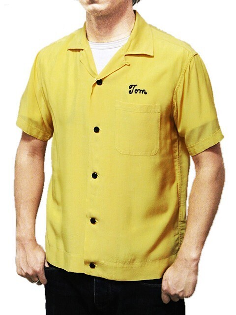 STYLE EYES S/S RAYON BOWLING SHIRT