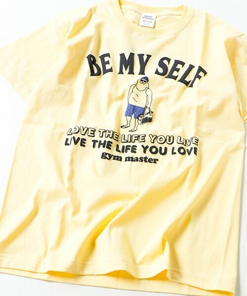 gym master BE MY SELF Tee / おじいちゃんTee