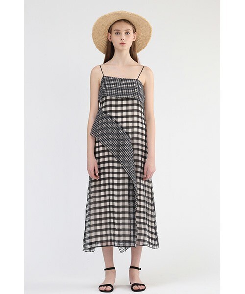JILLSTUART キャサリンギンガムワンピース