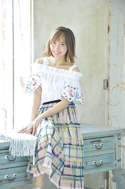 Chesty Check Tulle Skirt