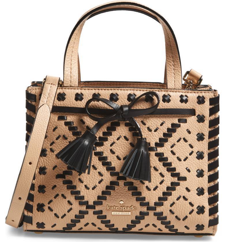 kate spade new york Hayes Street Woven Mini Isobel
