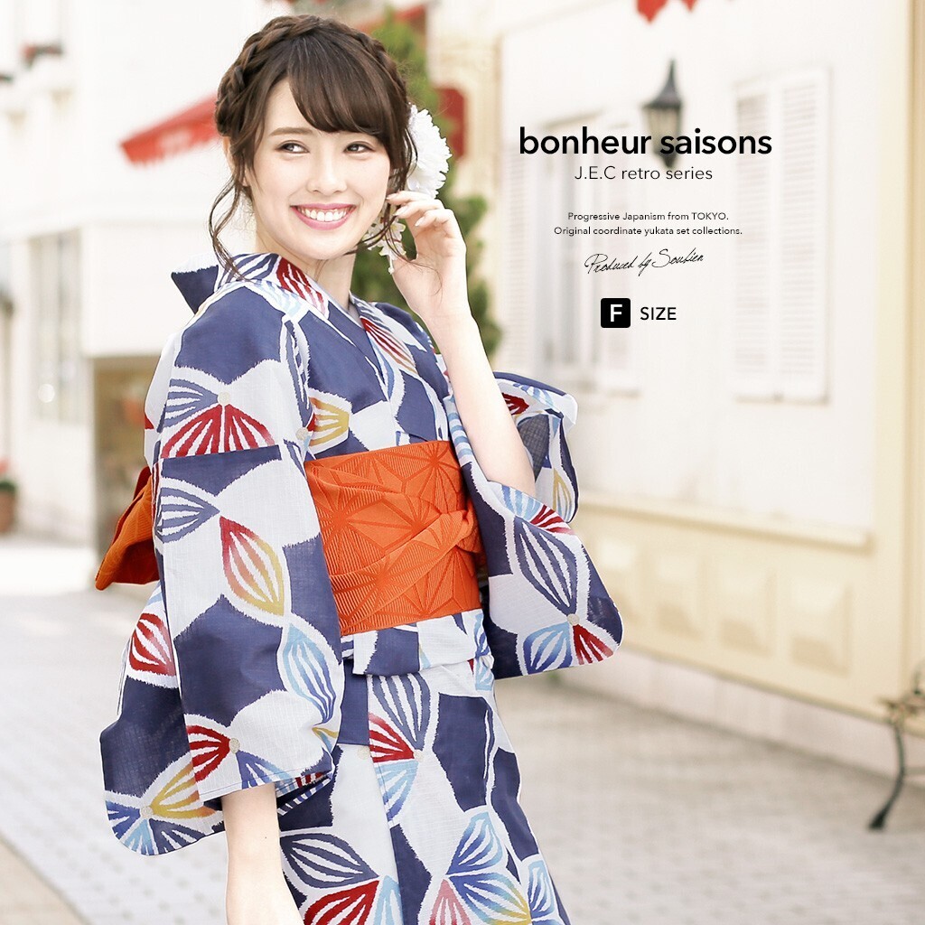 bonheur saisons 浴衣