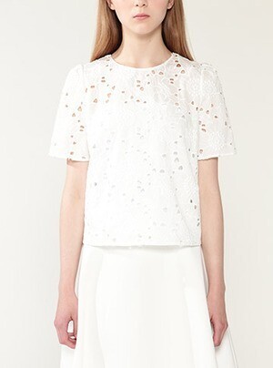 JILLSTUART マリエエンブロイダリーブラウス