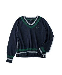 Jane Marple Side zipper cricket sweater
