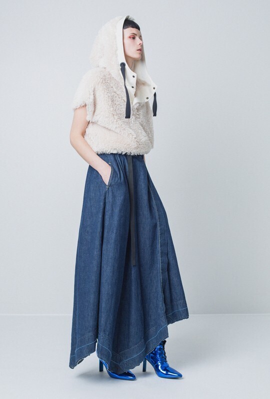 AULA AILA DENIM SKIRT