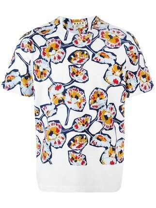 MARNI フローラル柄 Tシャツ