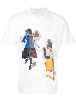 MARNI Sally Smart プリント Tシャツ
