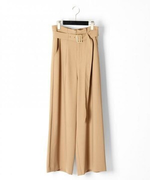GRACE CONTINENTAL ハイウエストワイドパンツ