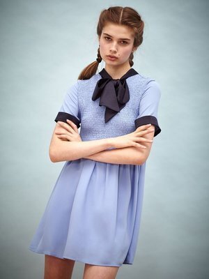 sister jane Bombay Blue Smock Dress