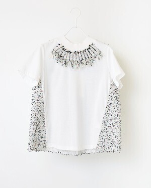 COOHEM MULTI DOT TWEED PULLOVER
