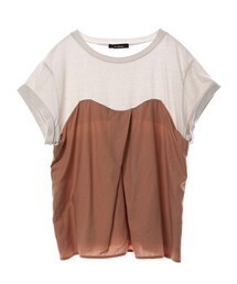 w closet ドッキングビスチェTシャツ