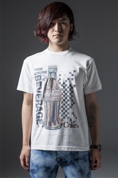ZEPHYREN S/S TEE -A day with a Coke- WHT