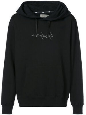 Yohji Yamamoto ロゴプリント スウェットパーカー