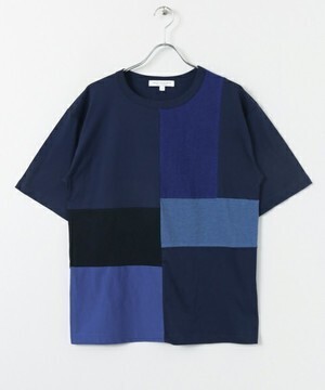 URBAN RESEARCH 素材コンビパッチワークTEE