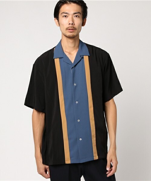 ivory court 700 コンビデザインシャツショートスリーブ