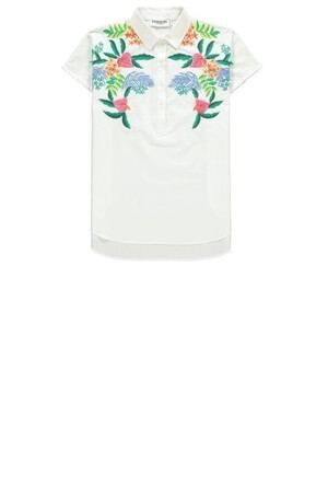 Essentiel Antwerp Oversized embroidered shirt