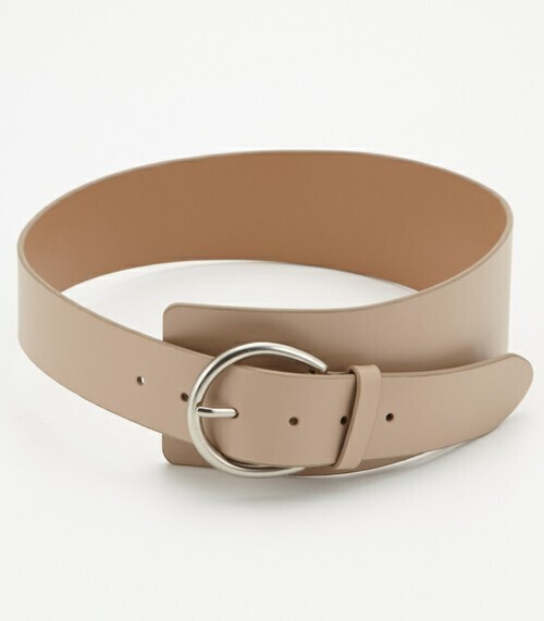 RIM.ARK CROSSED LEATHER BELT