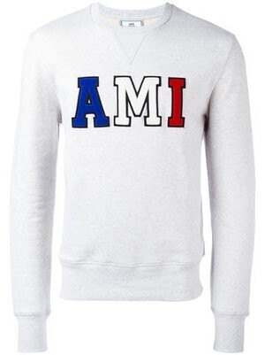 AMI Alexandre Mattiussi AMIロゴ スウェットシャツ