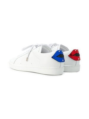 SAINT LAURENT PARIS コントラストスニーカー