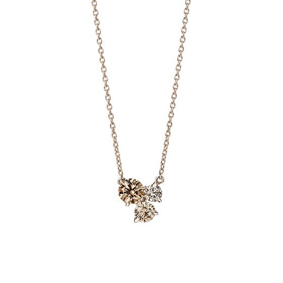 Brown Diamond ムク ネックレス
