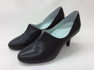everydayCREA 【CR00701】everydayCREA / Vラインミドルパンプス（BLACK）