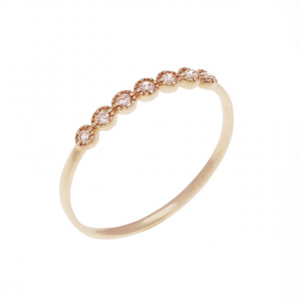ESTELLE JEWEL GARDEN 【 0142-9635-0015-0011】me./K10YGダイヤモンドリング