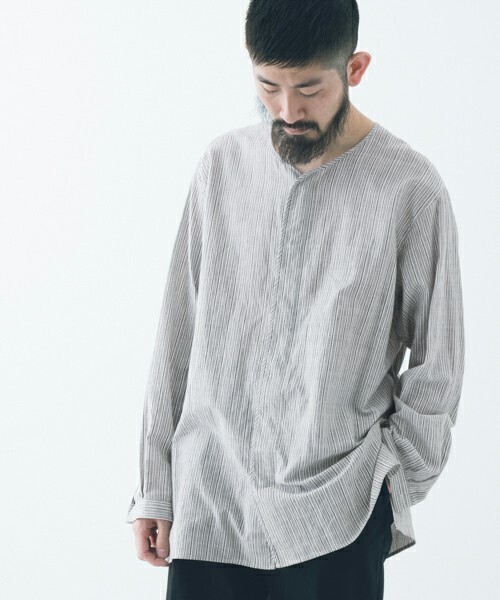 かぐれ BRAIN　khadi shirt