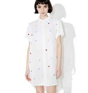 Lazy Oaf Rose Bud Shirt