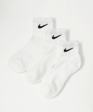 NIKE 3Pｺｯﾄﾝｸｫｰﾀｰｿｯｸｽ