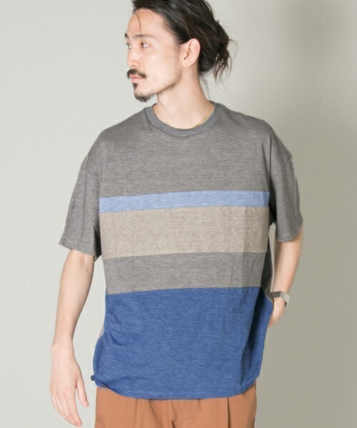 URBAN RESEARCH マーブルパターンルーズTシャツ