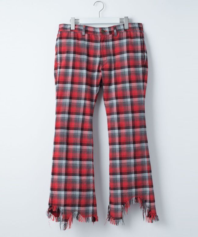 FACETASM FRINGE PANTS