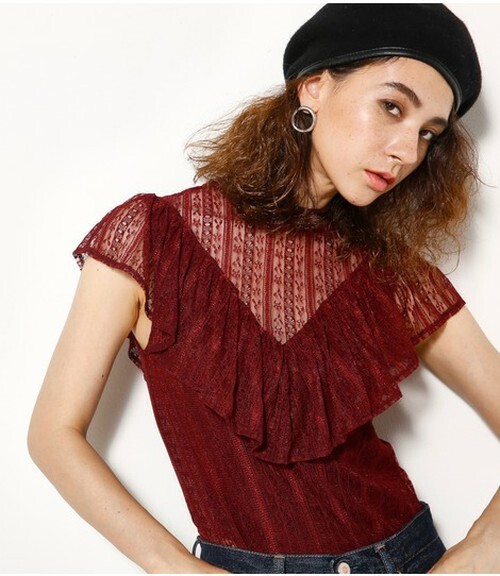 SLY STRIPE LACE RAFFLE T/T