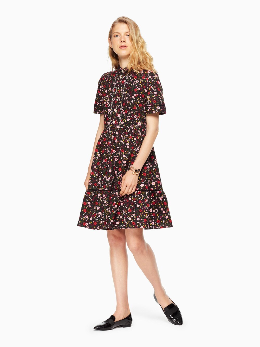 kate spade new york ma cherie boho floral shirtdress