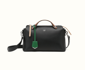 FENDI バイ ザ ウェイ マルチカラーレザー ボストンバッグ