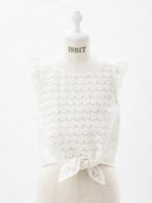 ISBIT DAIKANYAMA heart laceトップス