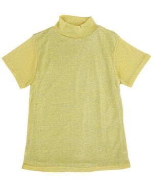 PUNYUS ラメハイネックTシャツ