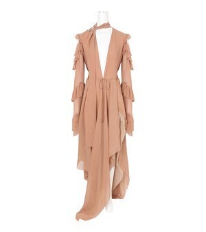 OFF-WHITE Belt Neck Dress