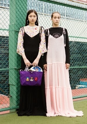 G.V.G.V. YORYU CHIFFONCAMI MAXI DRESS