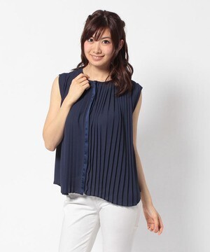 BLACK BY MOUSSY Pleats　no　sleeve　SH-BLACK BY MOUSSY（ブラック バイ マウジー） | 全品送料無料 | レディース・メンズ ファッション通販 MAGASEEK