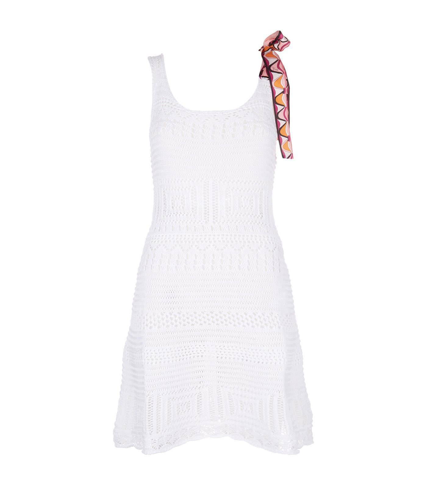Emilio Pucci Crochet Knit Dress