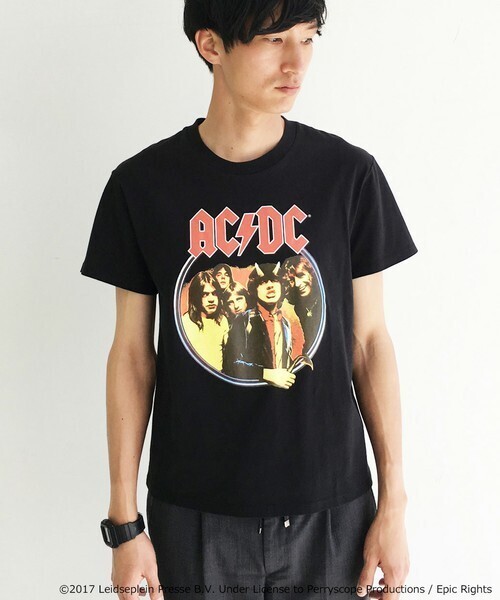 haco! ＰＢＰ　オーガニックコットン妄想ロックフェスＴシャツ　ＡＣ/ＤＣ（メンズ）