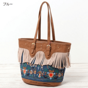 FLAPPER メキシカン刺繍バッグ (F161029)